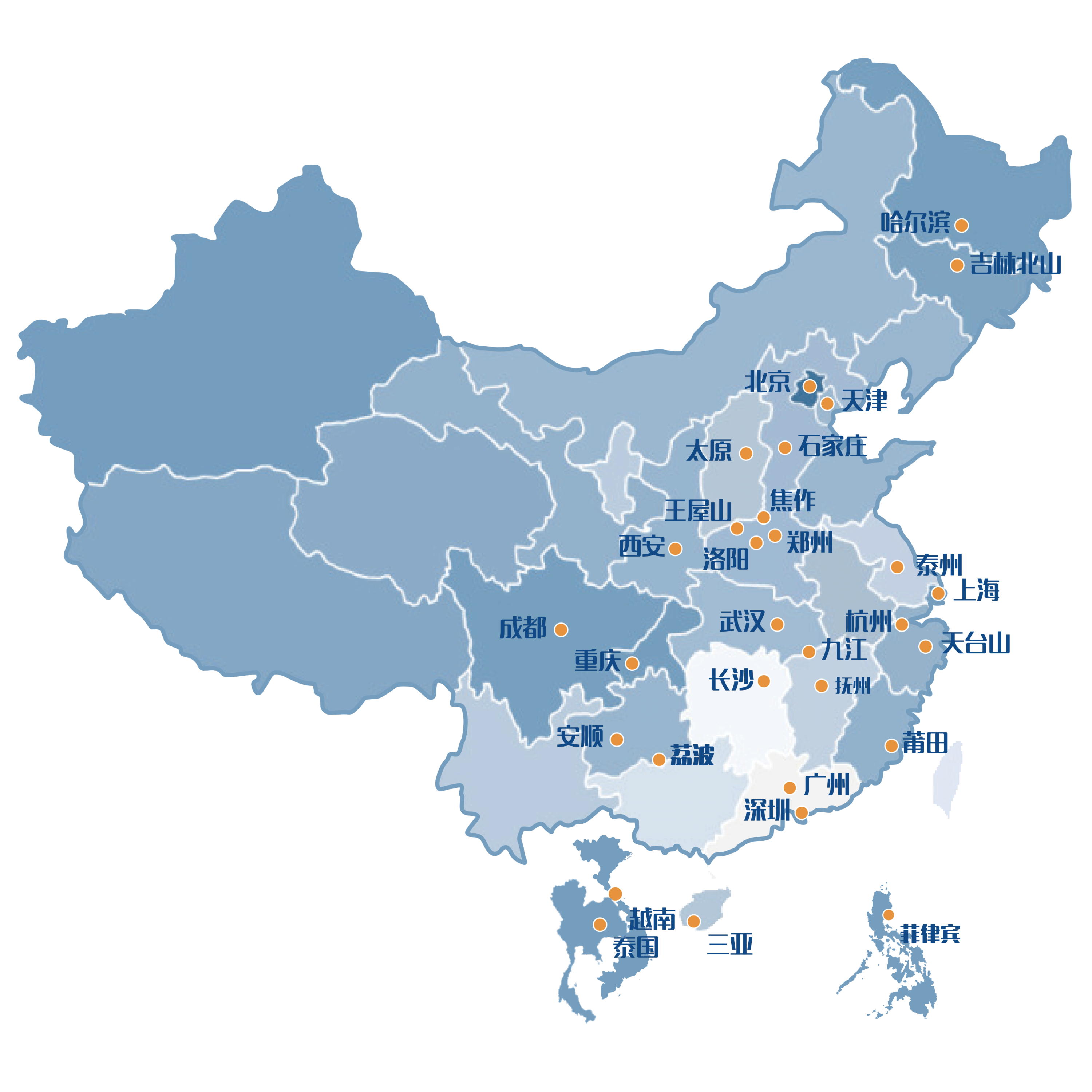 铭星冰雪业务分布图 铭星冰雪