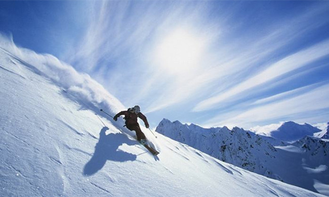 冬季滑雪