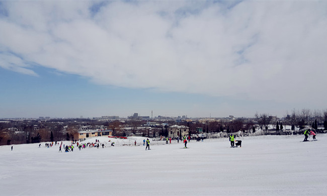 山东青州驼山滑雪场