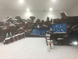 室内滑雪馆嬉雪区