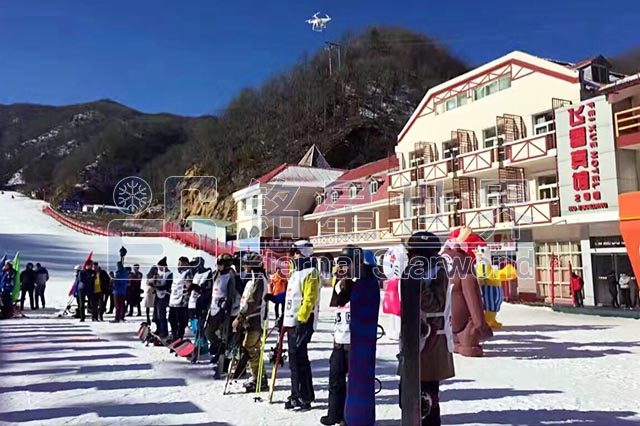     “中原雪冠，纵享思滑”2016伏牛山滑雪度假乐园6