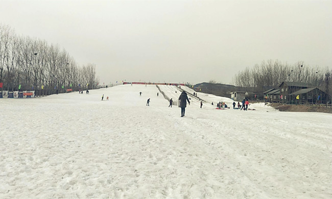 山东淄博玉黛湖滑雪场