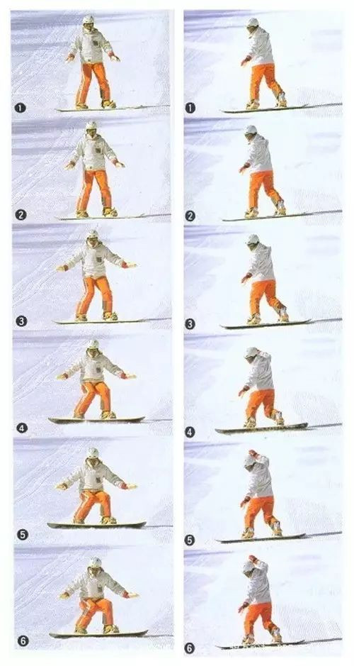 单板滑雪入门教程5：横滑+停止