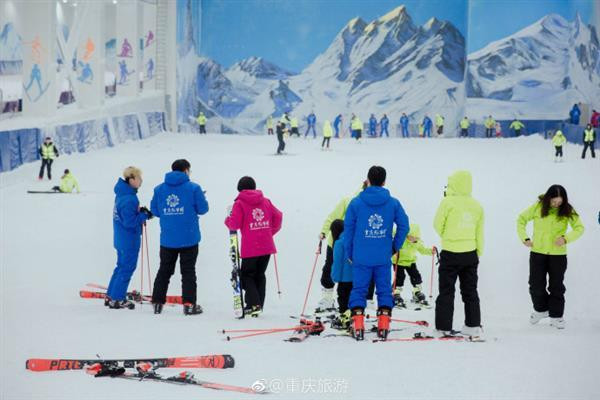 南最大室内滑雪馆——重庆际华园滑雪馆盛大开业5