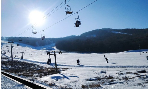 哈尔滨体育学院帽儿山高山雪场