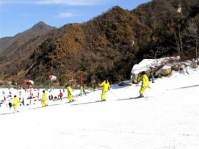 陕西西安沣峪高山滑雪场