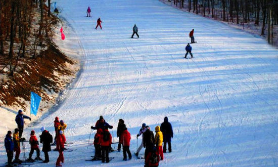 吉林长春净月潭滑雪场