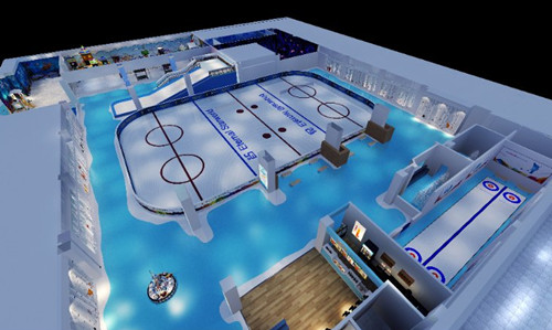 Configuration of ES Ice Rink System