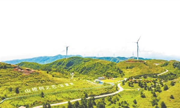 冬可滑雪，春可登山的百里荒景区