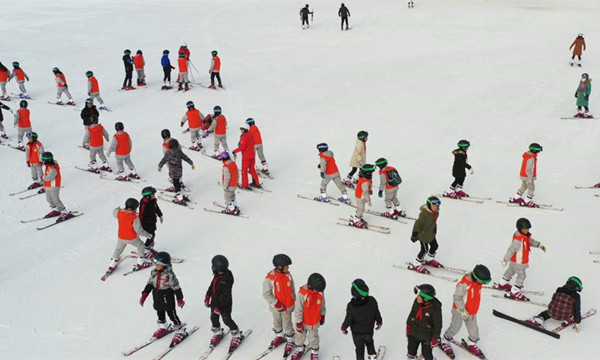 室外滑雪