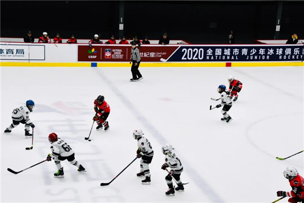 2020全国城市青少年冰球俱乐部挑战赛（北京站）正式开赛3