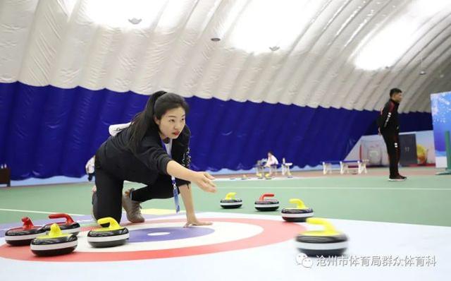 沧州市第二届冰雪运动会陆地冰壶（社会组）比赛成功举办5