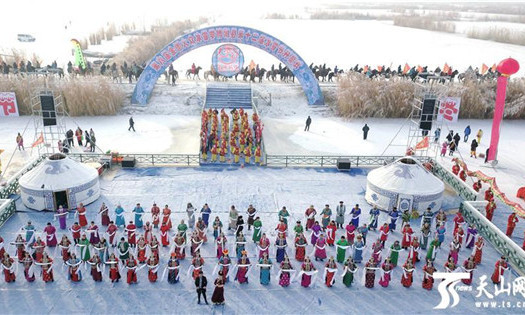 博湖县第十二届冰雪节开幕