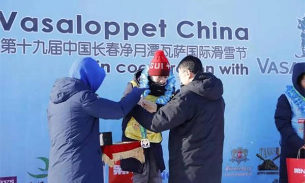中国选手李宏雪喜获50km女子组冠军