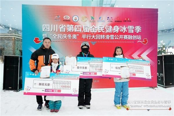 四川省第四届全民健身冰雪季滑雪公开赛融创站热血开赛4
