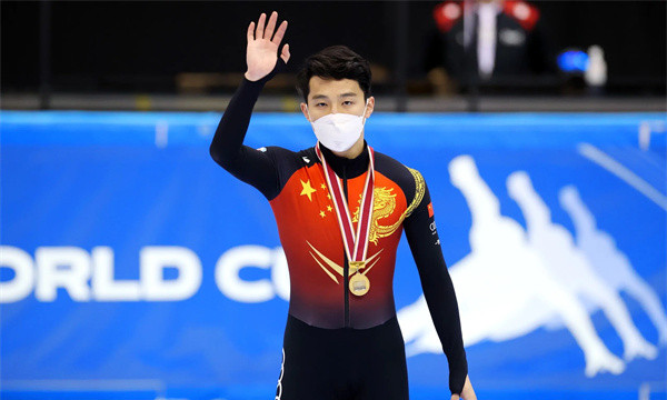 2022年北京冬奥会短道速滑男子1000米冠军--任子威
