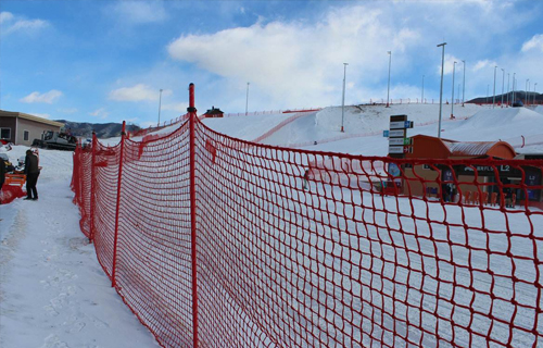 室外滑雪场安全网