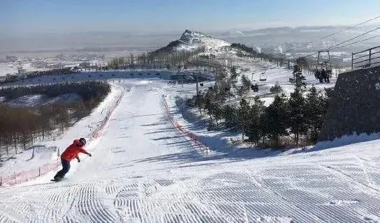 龙井市海兰江滑雪场