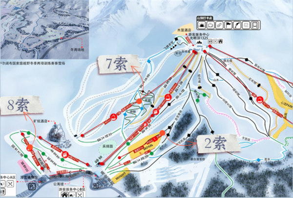 将军山滑雪场2022-2023雪季新增索道